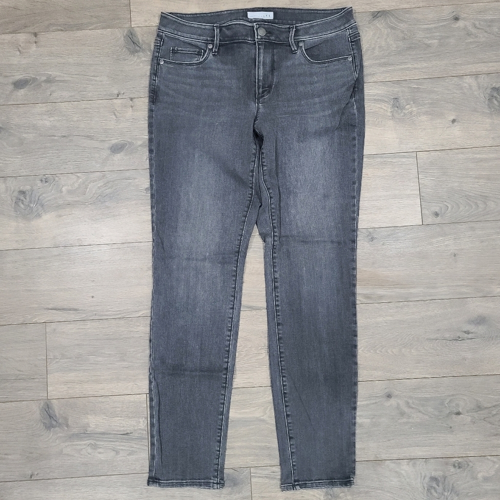 Ann Taylor LOFT Women's Grey Skinny Jeans Size 10 / 30